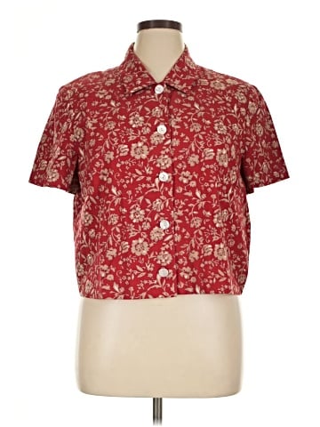 Talbots Short Sleeve Button-Down Shirt (view 1)