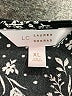 LC Lauren Conrad 100% Polyester Black Short Sleeve Blouse Size XL - photo 7