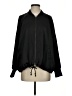 Hem & Thread 100% Polyester Black Track Jacket Size S - photo 1