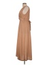 Unbranded Solid Tan Casual Dress Size L (estimated) - photo 5