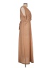 Unbranded Solid Tan Casual Dress Size L (estimated) - photo 4