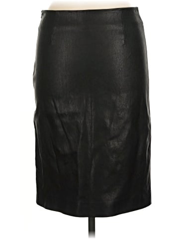 Theory Faux Leather Skirt (view 2)