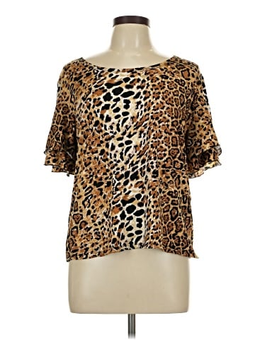 Fashque Short Sleeve Blouse (view 1)