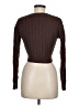 Shein 100% Acrylic Brown Cardigan Size 6 - photo 2