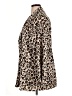 Dana Buchman 100% Polyester Animal Print Gold Tan Blazer Size XL - photo 5