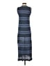 Splendid Stripes Blue Casual Dress Size XS - photo 2