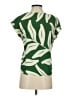 Next Green Short Sleeve Blouse Size S - photo 2