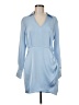 Greylin 100% Polyester Blue 3/4 Sleeve Blouse Size M - photo 1