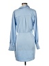 Greylin 100% Polyester Blue 3/4 Sleeve Blouse Size M - photo 2