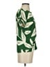 Next Green Short Sleeve Blouse Size S - photo 4