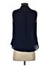 Express 100% Polyester Blue Sleeveless Blouse Size S - photo 2