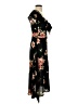 Shein 100% Polyester Floral Black Casual Dress Size S - photo 4