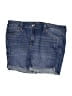 Seven7 Blue Denim Shorts Size 8 - photo 1