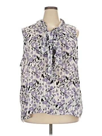 Ellen Weaver Sleeveless Blouse (view 1)