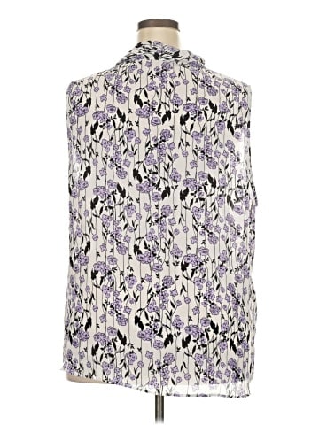Ellen Weaver Sleeveless Blouse (view 2)