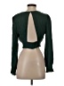 Kirious Green Long Sleeve Blouse Size M - photo 2