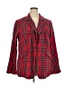 Lane Bryant Plaid Red Blazer Size 22 - photo 1