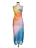 ASOS Design Color Block Blue Cocktail Dress Size 10 - photo 1