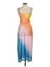 ASOS Design Color Block Blue Cocktail Dress Size 10 - photo 2