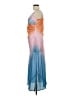 ASOS Design Color Block Blue Cocktail Dress Size 10 - photo 5