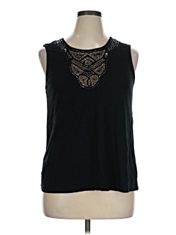 JM Collection Sleeveless Top (view 1)