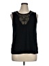JM Collection Black Sleeveless Top Size XL (petite) - photo 1