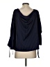 Storee Blue 3/4 Sleeve T-Shirt Size S - photo 2