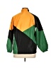 Assorted Brands 100% Polyester Color Block Green Yellow Track Jacket Size XL (estimated) - photo 2