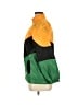 Assorted Brands 100% Polyester Color Block Green Yellow Track Jacket Size XL (estimated) - photo 5