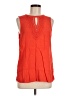 Pale Sky 100% Rayon Orange Sleeveless Blouse Size M - photo 1