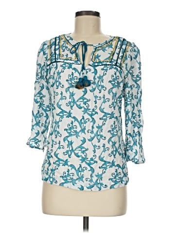 Wrangler Jeans Co 3/4 Sleeve Blouse (view 1)