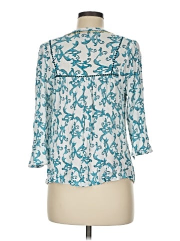 Wrangler Jeans Co 3/4 Sleeve Blouse (view 2)