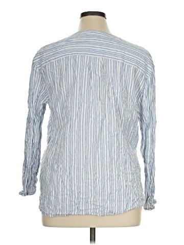 Remade Long Sleeve Blouse (view 2)
