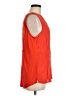 Pale Sky 100% Rayon Orange Sleeveless Blouse Size M - photo 4