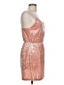 Forever 21 Metallic Pink Cocktail Dress Size L - photo 4