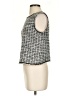 Max Studio Silver Sleeveless Blouse Size S - photo 5