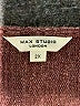 Max Studio Burgundy Pullover Sweater Size 2X - photo 7