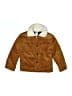 Little Me 100% Polyester Solid Brown Jacket 18-24 MO / 24 MO - photo 1