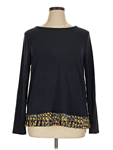 J.Crew Factory Store Long Sleeve Top (view 1)