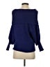 Express Design Studio Blue Pullover Sweater Size S - photo 2