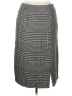 Evan Picone 100% Polyester Houndstooth Gray Casual Skirt Size 14 - photo 1