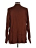 MNG 100% Viscose Brown Long Sleeve Blouse Size 6 - photo 2