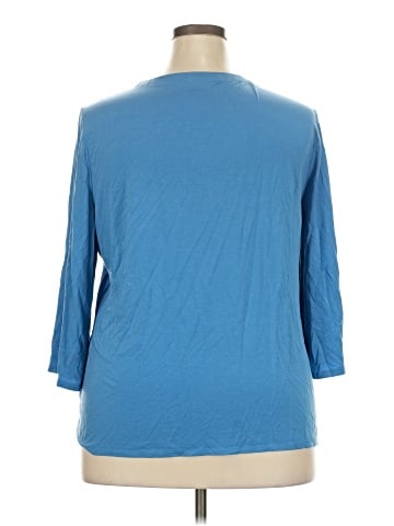 JM Collection 3/4 Sleeve Blouse (view 2)