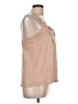 Design History Tan Sleeveless Blouse Size L - photo 4