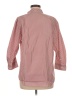 Sandro 100% Polyurethane Stripes Red 3/4 Sleeve Button-Down Shirt Size Med (2) - photo 2