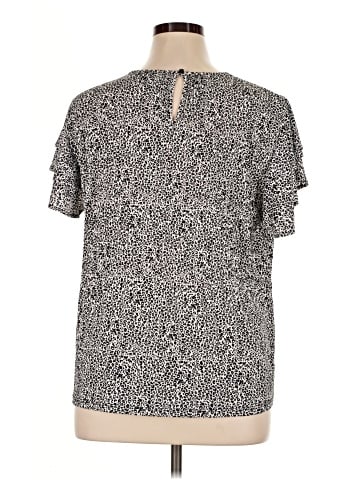Adrianna Papell Short Sleeve Blouse (view 2)