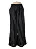 Grecerelle 100% Polyester Stripes Black Casual Pants Size M - photo 1