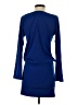 Moda International Solid Blue Cocktail Dress Size S - photo 2