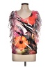 One World Pink Sleeveless Blouse Size L - photo 1