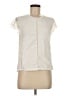 Sandro Ivory Short Sleeve Blouse Size Med (2) - photo 1